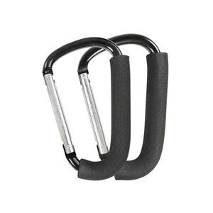 Large Stroller Hooks 2 Pack Heavy Duty Baby Cart Clips for Bags Shopping Accesso